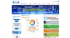 Desktop Screenshot of bids.cz
